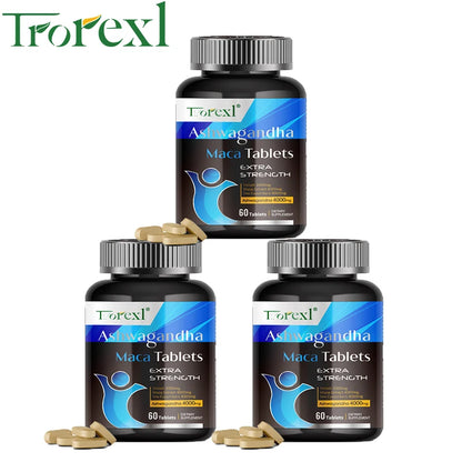 Ashwagandha Maca Root Male Enhancing Supplement Max Strength | Premium Care