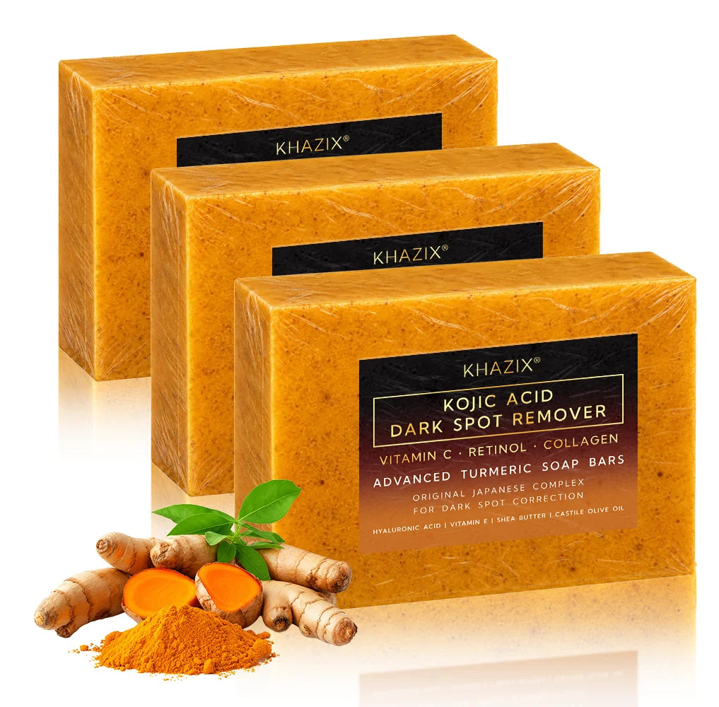 Turmeric Kojic Acid Face Body Soap Gentle Cleansing | Premium Care