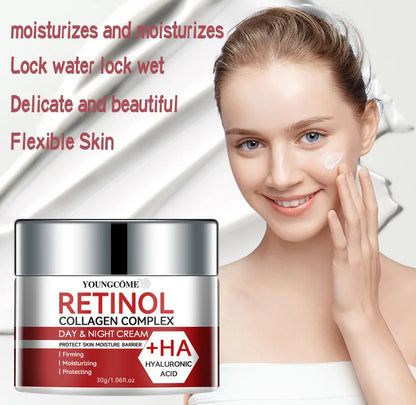 Retinol Collagen Facial Care Moisturizing Cream Deep Hydration | Premium Care