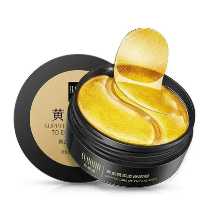 60pcs Golden Moisturizing Eye Mask Relieve Eye Fatigue | Premium Care