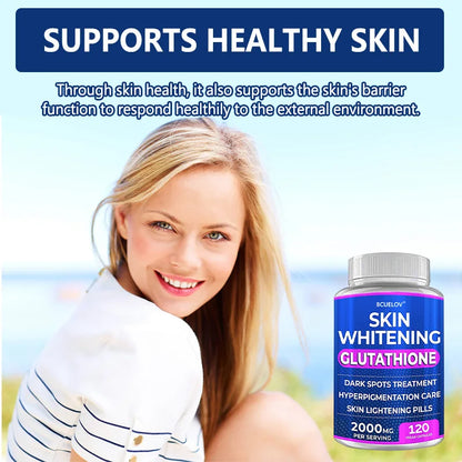 Garmtar L-Glutathione 1000mg Skin Glow & Liver Defense - Garmtar Pure Supplements