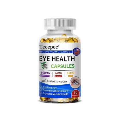 Lutein +Proanthocyanidin - Super Vision Support Supplement, Supports Eye Health, 120 Softgels