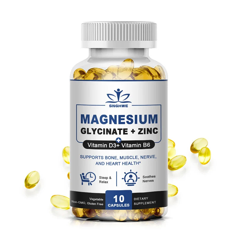 Garmtar Magnesium & Zinc Rest & Muscle Recovery Capsules - Garmtar Pure Supplements