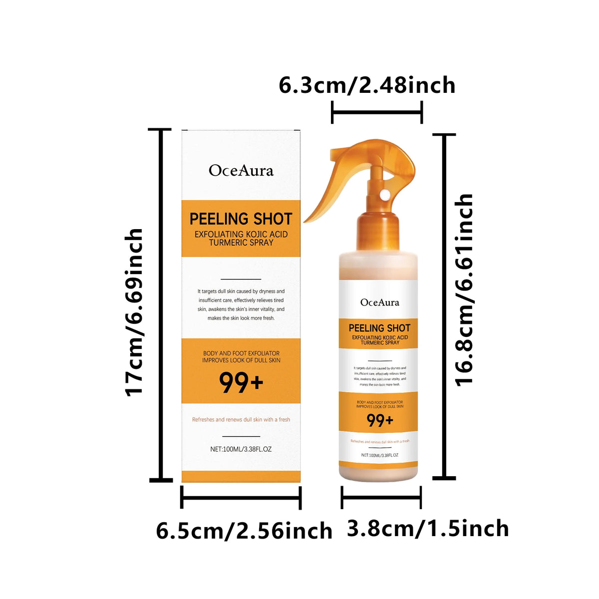 Kojic Acid Turmeric Cutin Cleaning Spray Kojic Acid | Premium Care