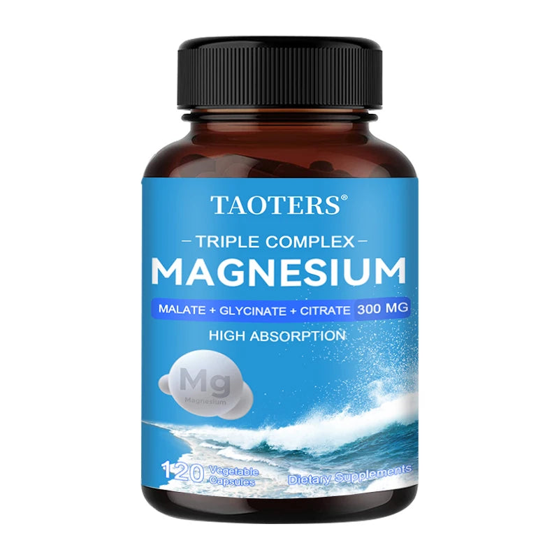 Garmtar Triple Magnesium Complex (Glycinate, Malate & Citrate) - Garmtar Pure Supplements