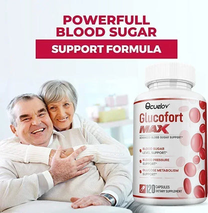 All-natural Blood Sugar Support Supplement Balances Blood Sugar, Blood Pressure, Glucose Metabolism, Non-GMO, Gluten-free