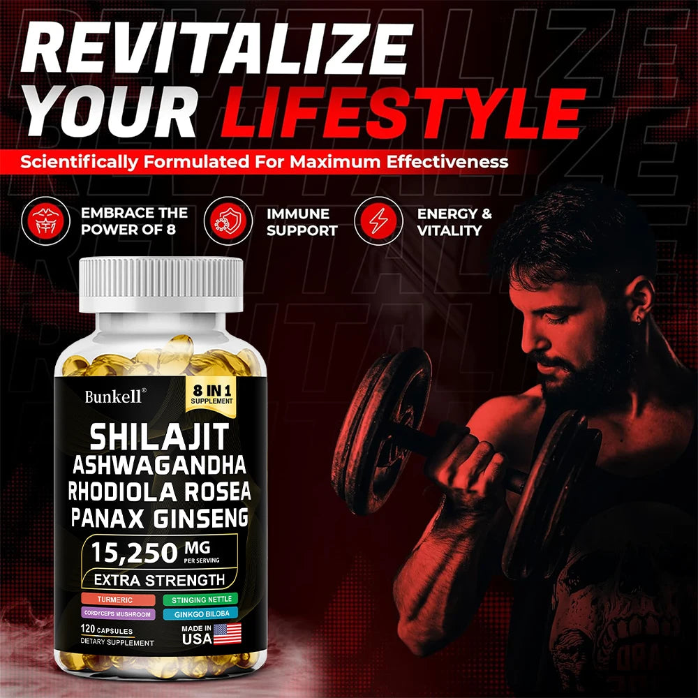 Garmtar Himalayan Shilajit 8-in-1 Vitality Complex - Garmtar Pure Supplements