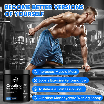 ProSeries Micronized Creatine Monohydrate & Whey Protein Complex – Muscle Mass, ATP Cellular Energy & Rapid Workout Recovery