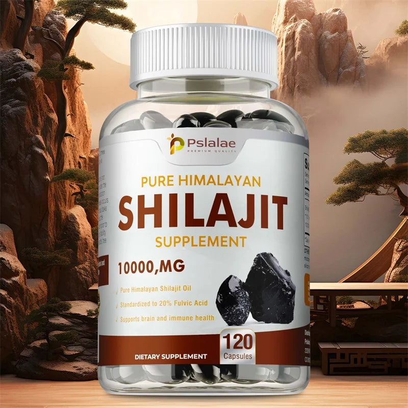 100% High Purity Shilajit Mineral Supplement - Improve Performance, Relieve Stress, Improve Mood, Increase Male Size, Non-GMO
