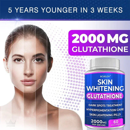 Garmtar L-Glutathione 1000mg Skin Glow & Liver Defense - Garmtar Pure Supplements