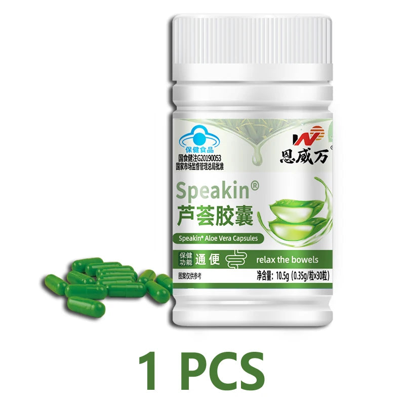 Garmtar Pure Aloe Vera Extract Capsules (Digestion & Detox) - Garmtar Pure Supplements