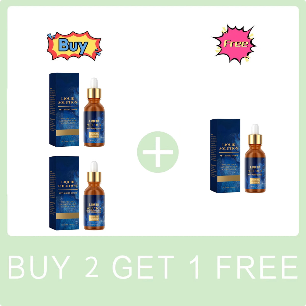 Anti Aging Serum Fade Fine Lines Increase Skin | Premium Care