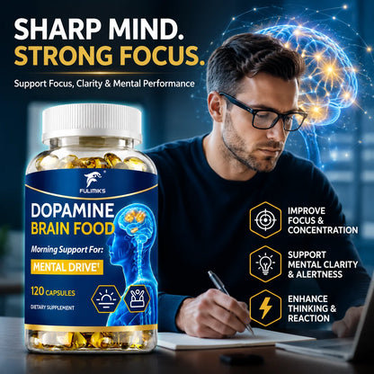 Garmtar Dopamine Brain Food & Nootropic Drive Matrix - Garmtar Pure Supplements