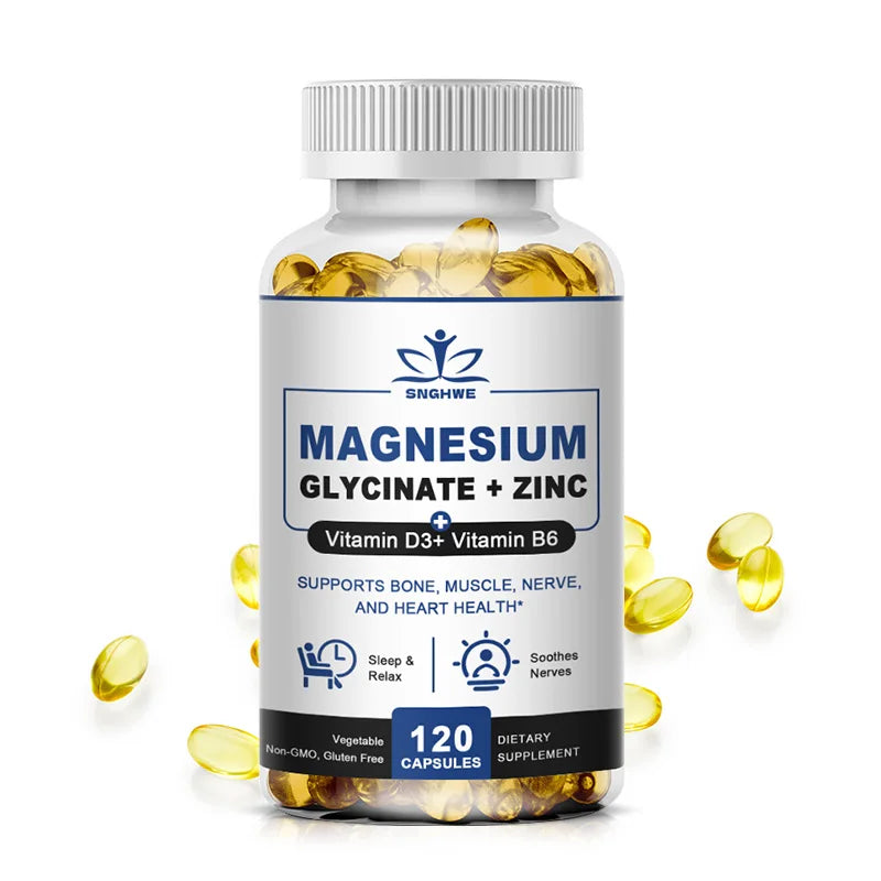 Garmtar Magnesium & Zinc Rest & Muscle Recovery Capsules - Garmtar Pure Supplements