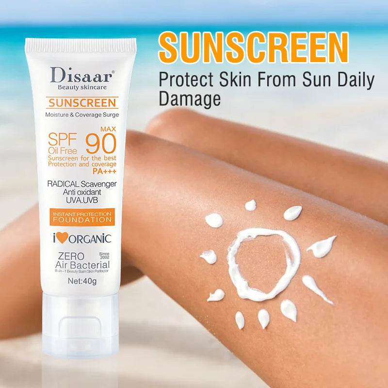 Facial Body Sunscreen Waterproof Spf 90 Uv Sun | Premium Care