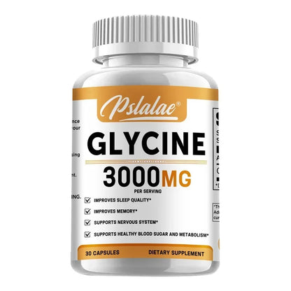 Glycine Supplement - Improve Sleep Quality and Suppress Appetite, Promote Deep Sleep
