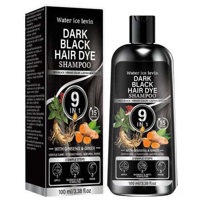 Dark Black Color Enhancing Shampoo With Keratin Biotin | Premium Care
