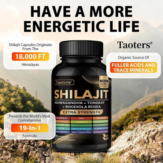 Garmtar 19-in-1 Himalayan Shilajit + Irish Sea Moss & Ashwagandha - Garmtar Pure Supplements