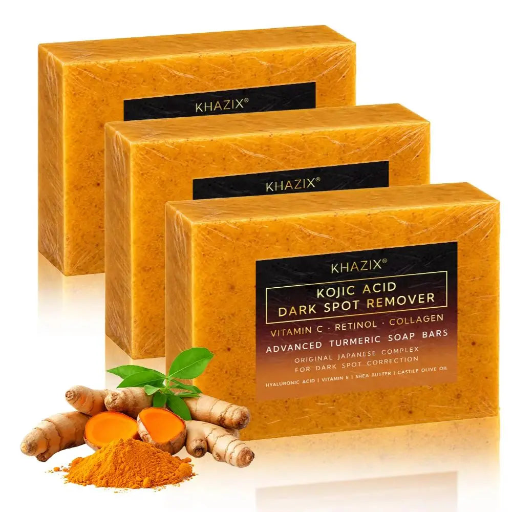 Turmeric Kojic Acid Face Body Soap Gentle Cleansing | Premium Care