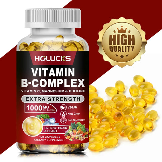 Garmtar Super Vitamin B-Complex (B1, B2, B3, B5, B6, Biotin, B12) - Garmtar Pure Supplements