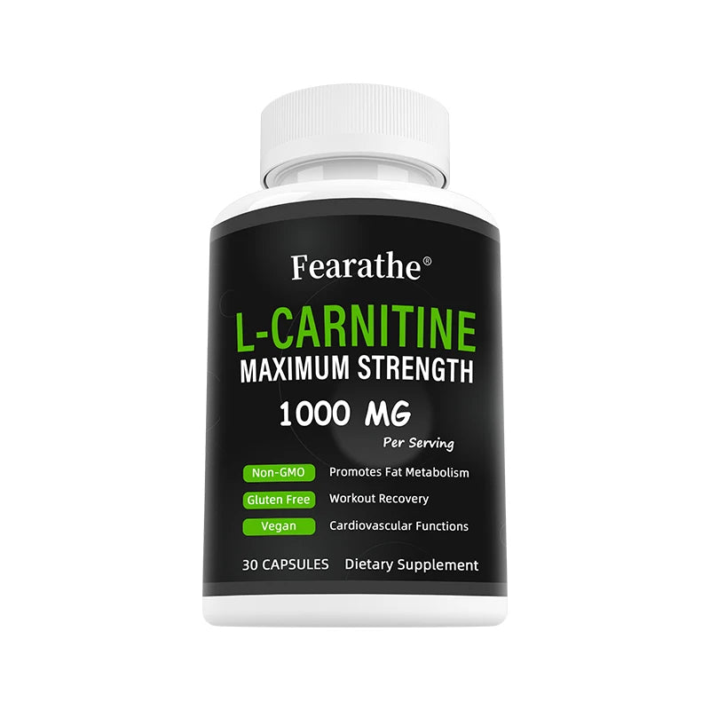 Garmtar L-Carnitine 1000mg Metabolic & Energy Matrix - Garmtar Pure Supplements