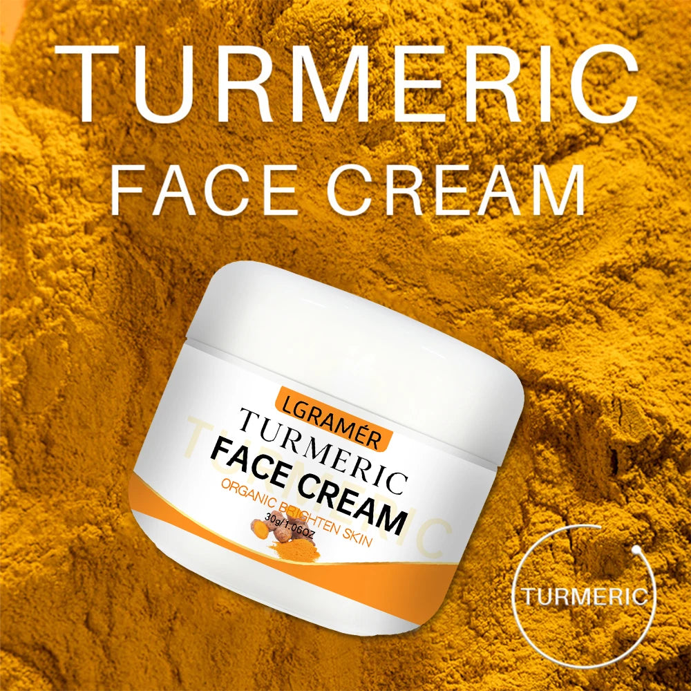 Turmeric Whitening Face Cream Wrinkle Removal Lighten Fine | Premium Care