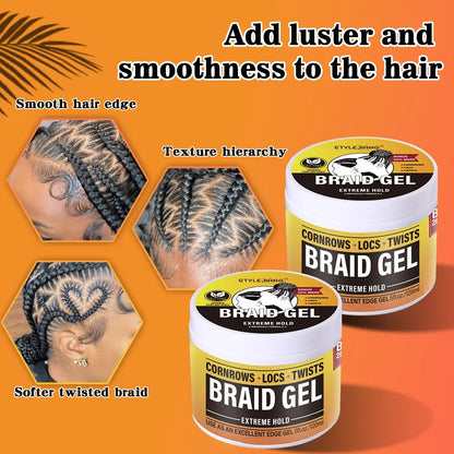 Mens Hair Wax For Styling Strong Hold Moisturizing | Premium Care
