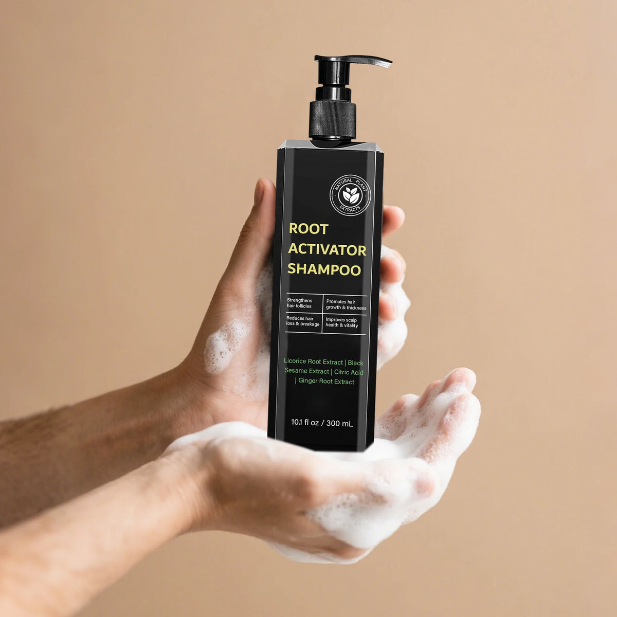 Hair Root Activator Shampoo 300ml Nourish Hair Roots | Premium Care