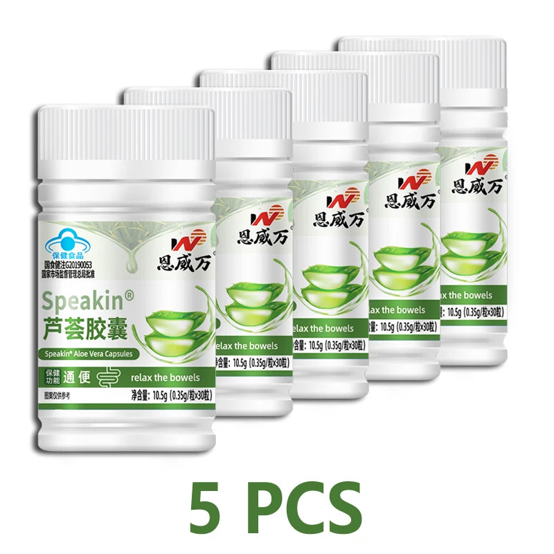 Garmtar Pure Aloe Vera Extract Capsules (Digestion & Detox) - Garmtar Pure Supplements