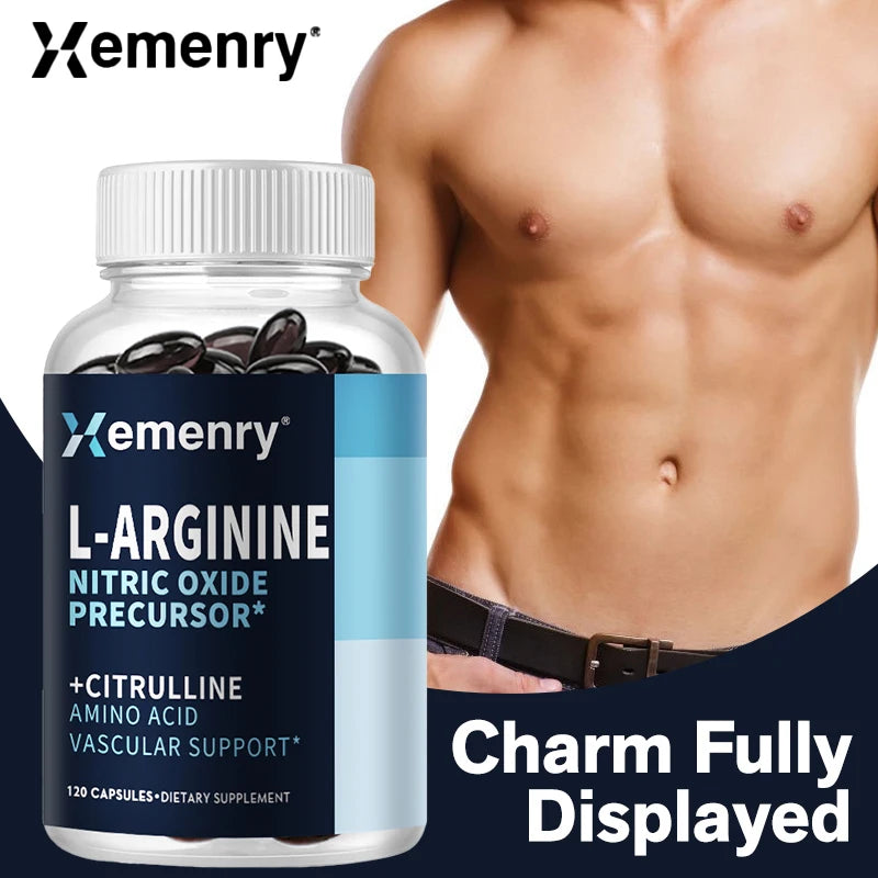L-Arginine Nitric Oxide Complex – Endurance, Strength & Muscle Growth Formula