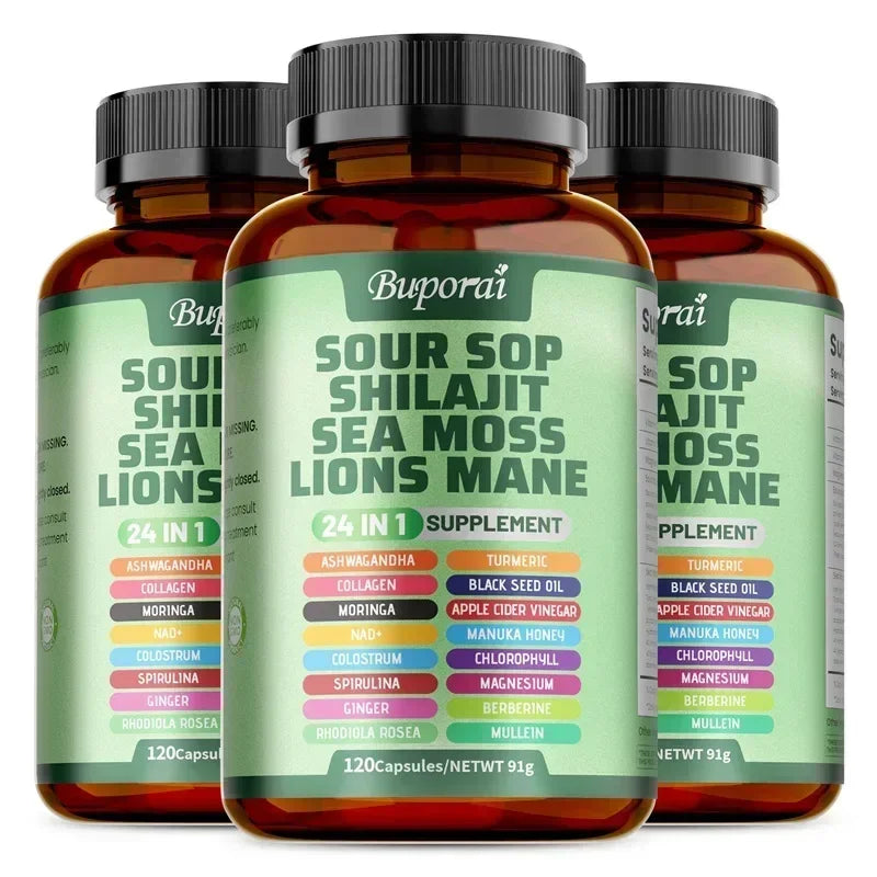 Garmtar 24-in-1 Soursop Graviola & Superfood Complex - Garmtar Pure Supplements