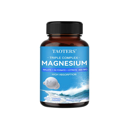 Garmtar Triple Magnesium Complex (Glycinate, Malate & Citrate) - Garmtar Pure Supplements