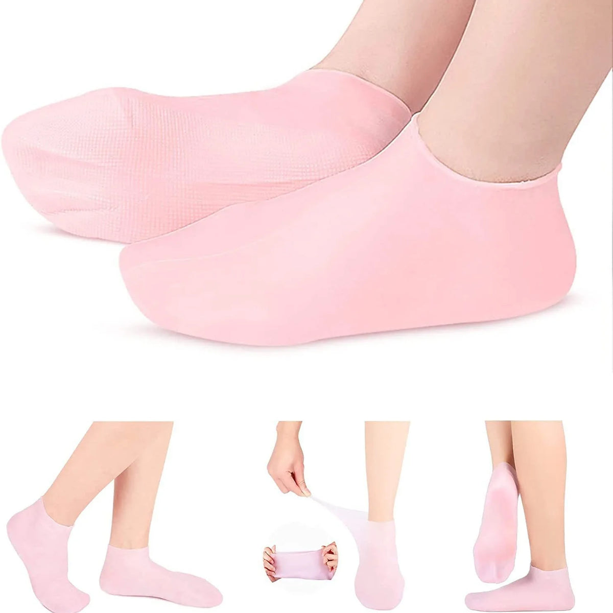 Silicone Moisturizing Socks Exfoliating Gel Heel Socks Callus | Premium Care