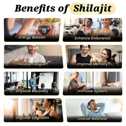 Mulittea High Purity Original Shilajit Mineral Supplements With | Premium Care