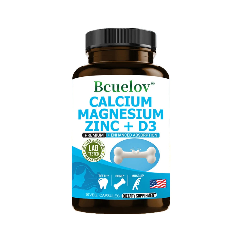 Garmtar Calcium, Magnesium, Zinc & Vitamin D3 Bone Shield - Garmtar Pure Supplements