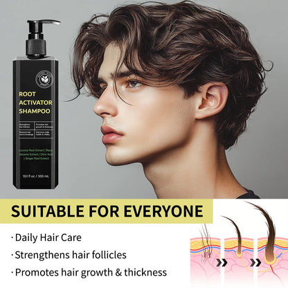 Hair Root Activator Shampoo 300ml Nourish Hair Roots | Premium Care