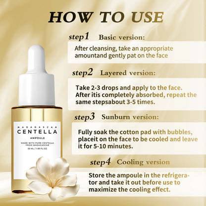 Centella Asiatica Brightening Serum Calms Irritation Reduces Breakouts | Premium Care