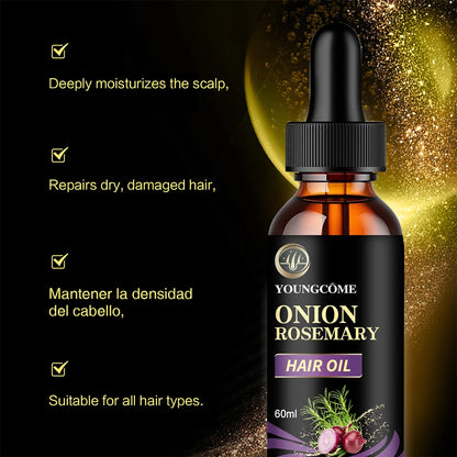 Hair Care Essential Oil Onion Rosemary Peppermint Fortified | Premium Care