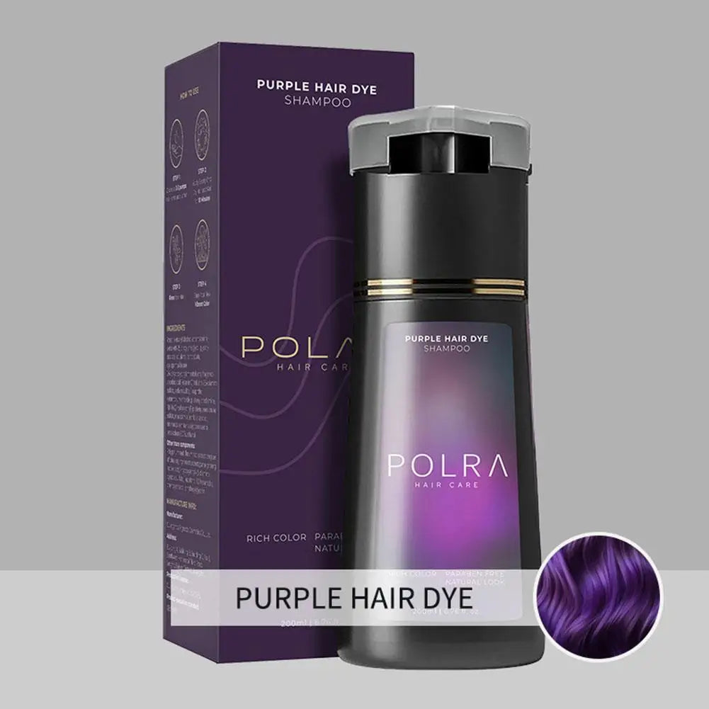 Hair Dye Shampoo 200ml 3 In 1 Natural | Premium Care