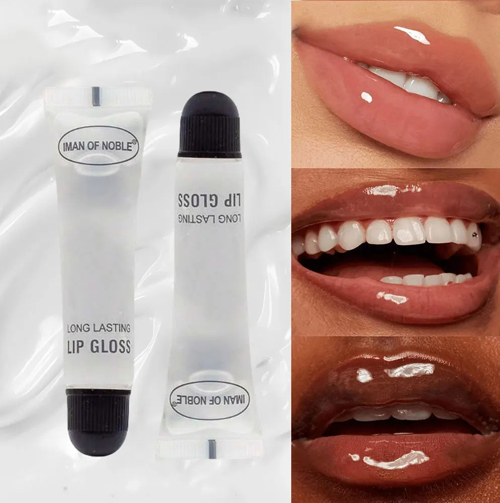 5pcs Glossy Finish Lip Gloss Moisturizing Cream For | Premium Care