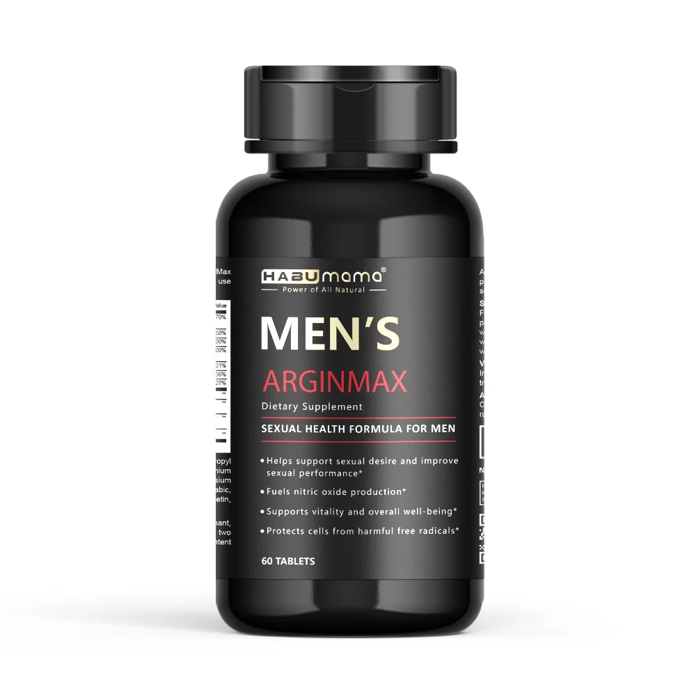 Men's L-Arginine Performance Matrix (60 Tablets) – Male Vitality, Muscular Strength & Endurance