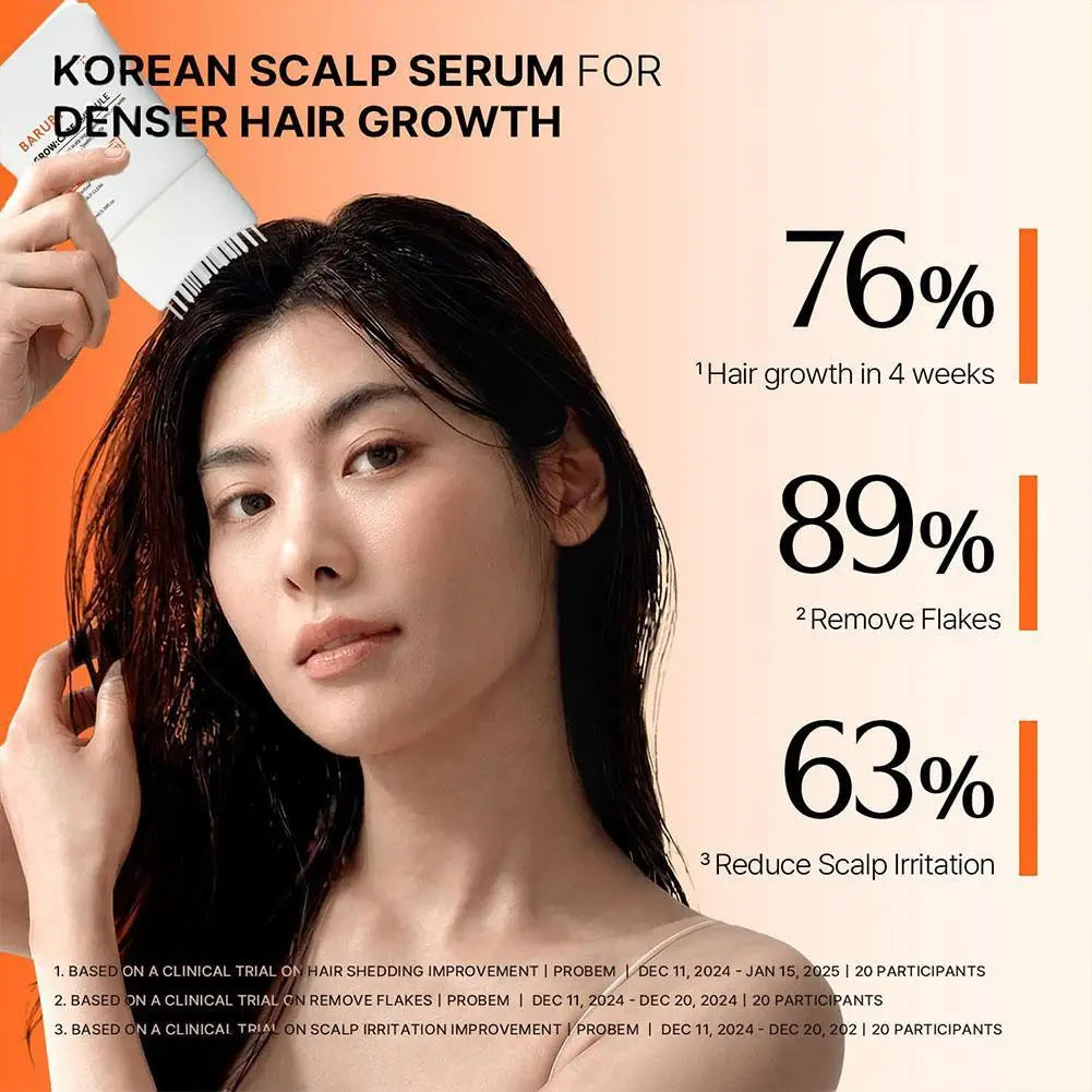 Hair Growth Serum With Built In Brush Scalp | Premium Care
