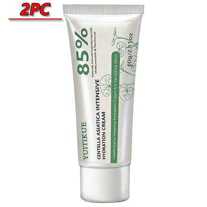 YUITIKUE Centella Asiatica Cream 85% Intensive Hydration Repair for Sensitive Skin with Panthenol 60g
