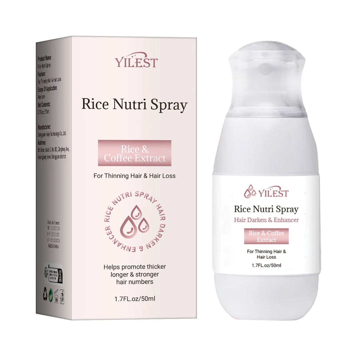 Hair Spray Rice Water Strong Hair Follicle Root | Premium Care