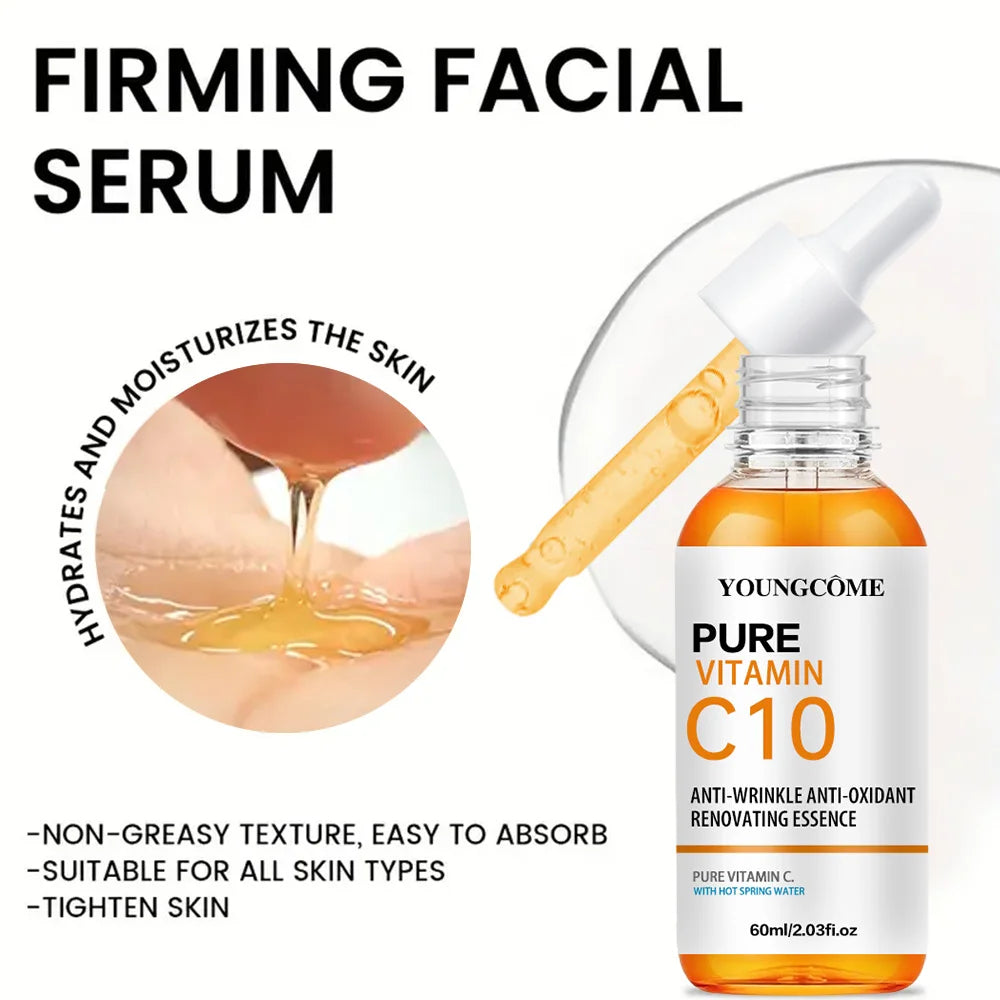 Vitamin C Facial Essence Hyaluronic Acid Dark Skin | Premium Care