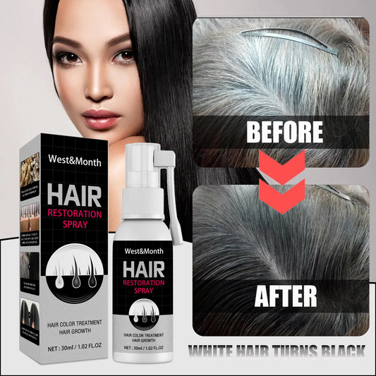 Gray White Hair Treatment Serum Cover White Hair | Premium Care