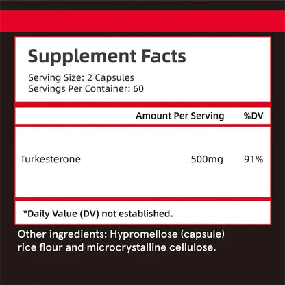 Garmtar Turkesterone Pure Ecdysteroid Muscle Builder - Garmtar Pure Supplements