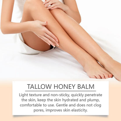 Tallow Honey Balm Glowing Hydrating Skin Enhacne Elasticity | Premium Care