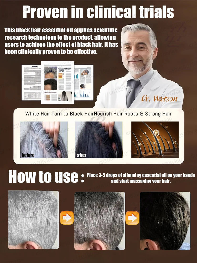 Old White Hair Gray Hair Restore Youthful Hair | Premium Care