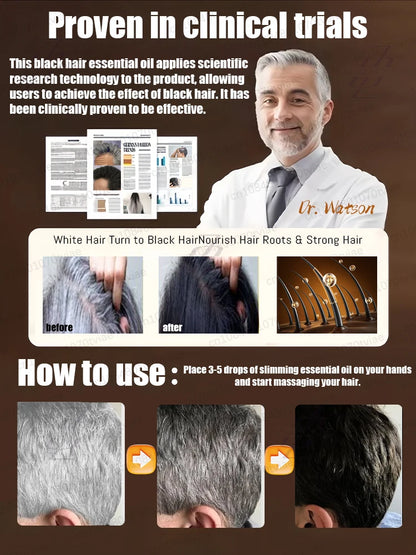Old White Hair Gray Hair Restore Youthful Hair | Premium Care